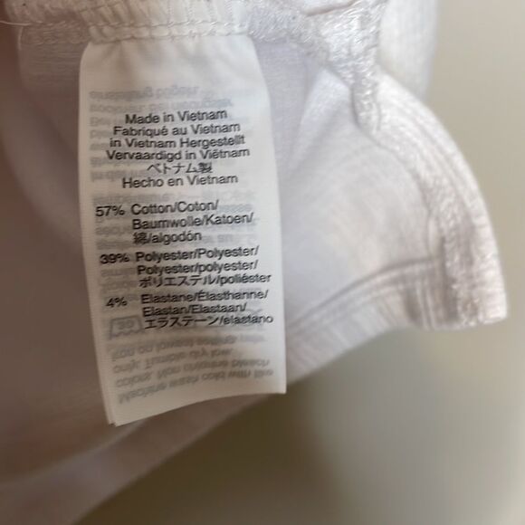 J. Crew Textured V-neck three-quarter-sleeve tee XS - Picture 5 of 8